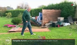 Tempête Aurore : la Normandie frappée de plein fouet