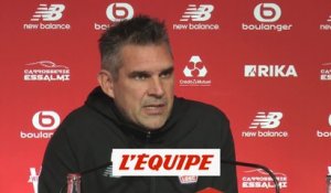 Gourvennec : « Être beaucoup plus conquérants » - Foot - L1 - Lille