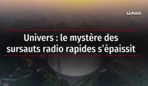 Univers : le mystère des sursauts radio rapides s’épaissit