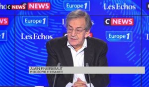 Alain Finkielkraut : «Les invectives, les anathèmes volent du fait de la présence et du succès imprévu d’après les sondages, d’Eric Zemmour»