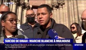 L'émotion à Mulhouse lors de la marche blanche en hommage à Dinah