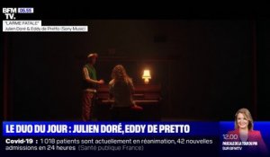 Julien Doré sort "Larme fatale", un duo avec Eddy de Pretto
