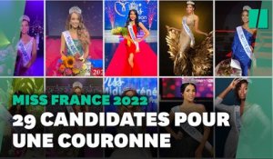 Miss France 2022 se trouve parmi ces 29 candidates, gagnantes dans leurs régions
