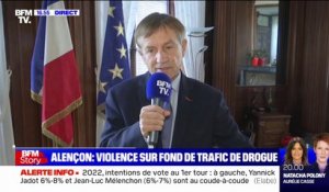 Violences à Alençon: pour le maire Joaquim Pueyo, "certaines personnes ne veulent pas que l'État de droit s'applique dans certains quartiers"