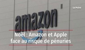 Noël : Amazon et Apple face au risque de pénuries