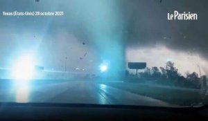 Les images inouïes du passage d'une tornade au Texas