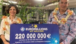 Euromillions : une Tahitienne a remporté 220 millions d'euros alors qu'elle jouait pour la première fois