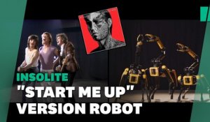 Les robots de Boston Dynamics imitent les "Rolling Stones" à la perfection