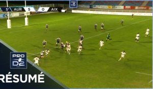 PRO D2 - Résumé Stade Aurillacois-Provence Rugby: 20-12 - J09 - Saison 2021/2022