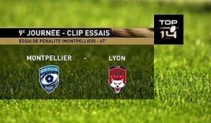 TOP 14 - Essai de pénalité 2 (MHR) - Montpellier Hérault Rugby - LOU Rugby - J09 - Saison 2021/2022