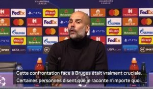 Groupe A - Guardiola rappelle toute l'importance de cette victoire contre Bruges