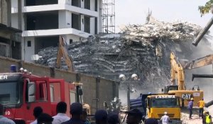 Le bilan de l'effondrement d'une tour en construction passe à 36 morts