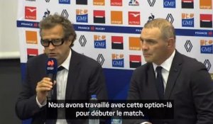 XV de France - Galthié : "On a beaucoup travaillé l'association Jalibert-Ntamack"