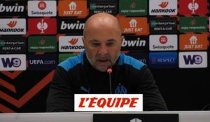 Sampaoli : «On manque la victoire sur cinq minutes» - Foot - C3 - OM