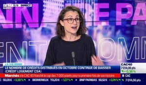 Marie Coeurderoy: Le nombre de crédits distribués en octobre continue de baisser - 05/11