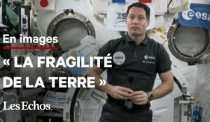 Thomas Pesquet décrit à Emmanuel Macron les catastrophes climatiques vues de l'espace