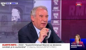 François Bayrou "n'aurait jamais imaginé les déclarations tonitruantes" d'Éric Zemmour