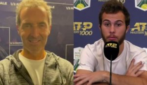 ATP - Rolex Paris Masters 2021 - Marc Barbier, le coach : "Jusqu'où peut aller Hugo Gaston ? Il n'y a pas de limite et on ne se met pas de limite"