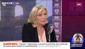 Marine Le Pen estime qu'Éric Zemmour a "une vision très dégradée des femmes"