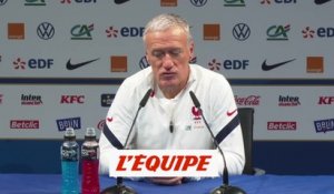 Deschamps : «La France fait toujours partie des meilleures nations» - Foot - Bleus