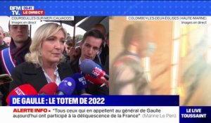 Héritage de de Gaulle: Marine Le Pen appelle Éric Zemmour à "un peu de modestie"