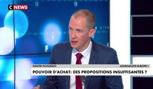 Dimitri Pavlenko : «Ce sont toujours les mêmes qui paient (...) le problème en France c'est que vous avez un actif qui paie pour deux personnes»