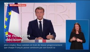 Emmanuel Macron : "Le chômage est au plus bas depuis près de 15 ans"
