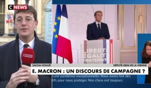 Sacha Houlié : «Emmanuel Macron, cap à Droite ? J'entendais Eric Ciotti dire sur votre antenne que c'était un discours de Gauche»