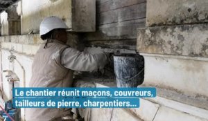 Le Château de Vaux en chantier