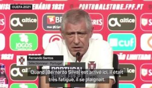 Portugal - Santos : "Bernardo Silva est fatigué"