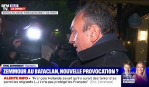 "Je ne suis pas un pacifiste, il faut savoir se défendre", Éric Zemmour déplore la réponse des pouvoir publics après les attentats du 13-Novembre