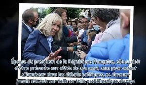Brigitte Macron - cette habitude qu'elle a prise depuis son arrivée à l'Élysée (1)
