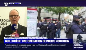 Pascal Mailhos, préfet de la région Auvergne-Rhône-Alpes: "Le ministre de l'Intérieur vient de m'accorder 30 CRS pour les semaines à venir"