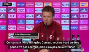 Bayern - Nagelsmann : "Il faut rester prudent avec Coman"