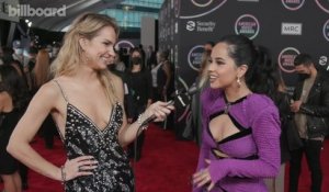 Becky G on Advice From Christina Aguilera, Latin Representation & More | AMAs 2021