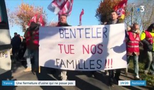 Yonne : opération "ville morte" à Migennes en soutien aux salariés de Benteler