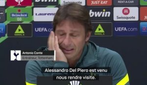 Tottenham - Conte revient sur la rencontre entre Del Piero et Kane