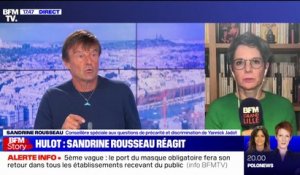 Sandrine Rousseau: "J'ai fait partie de celles qui ont à chaque fois alerté sur le danger de travailler avec Nicolas Hulot"