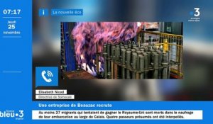25/11/2021 - Le 6/9 de France Bleu Saint-Étienne Loire en vidéo