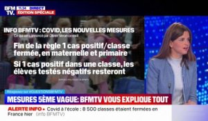 Covid à l'école: 8.500 classes étaient fermées hier en France