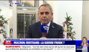 Xavier Bertrand: "On a un président de la République qui fait campagne avec le chéquier de la France"