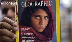 Afghane aux yeux verts
