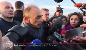 Politique : mauvaise semaine pour le polémiste Éric Zemmour