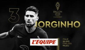 Jorginho 3e au classement - Foot - Ballon d'Or