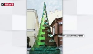 Un sapin d'un nouveau genre à Bordeaux