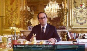 Élection présidentielle : il y a cinq ans, François Hollande renonçait à se présenter