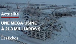 Dans l'Arctique, une méga-usine de gaz naturel en construction