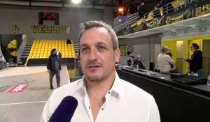Interview maritima: le coach de Fos Provence Basket Rémi Giuitta avant la réception de l'ASVEL