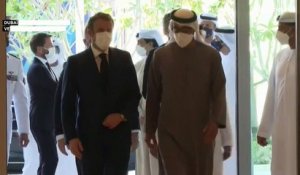 Commerce et diplomatie au menu de la visite d'Emmanuel Macron dans le Golfe