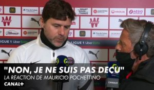 La réaction de Mauricio Pochettino après Lens / Paris SG - Ligue 1 Uber Eats